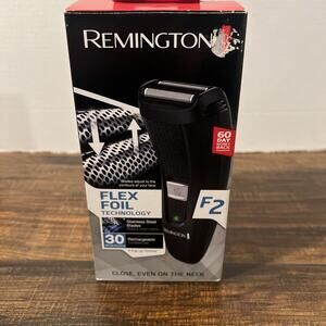 remington flex foil tech rechargeable electric shaver NIB Open